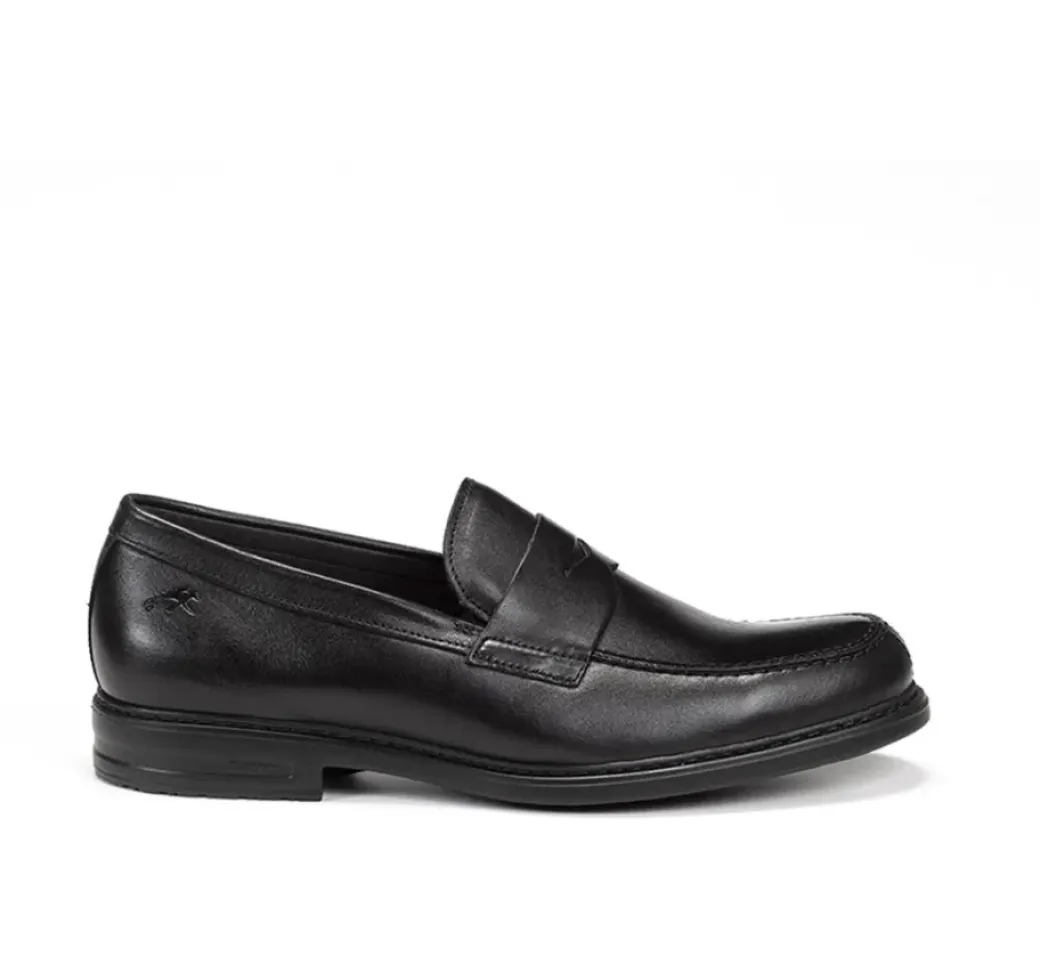 Online Fluchos SIMON 8721 Black Moccasin