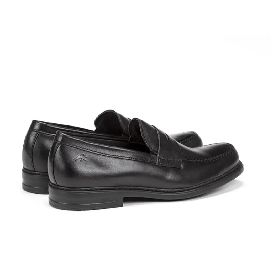 Online Fluchos SIMON 8721 Black Moccasin