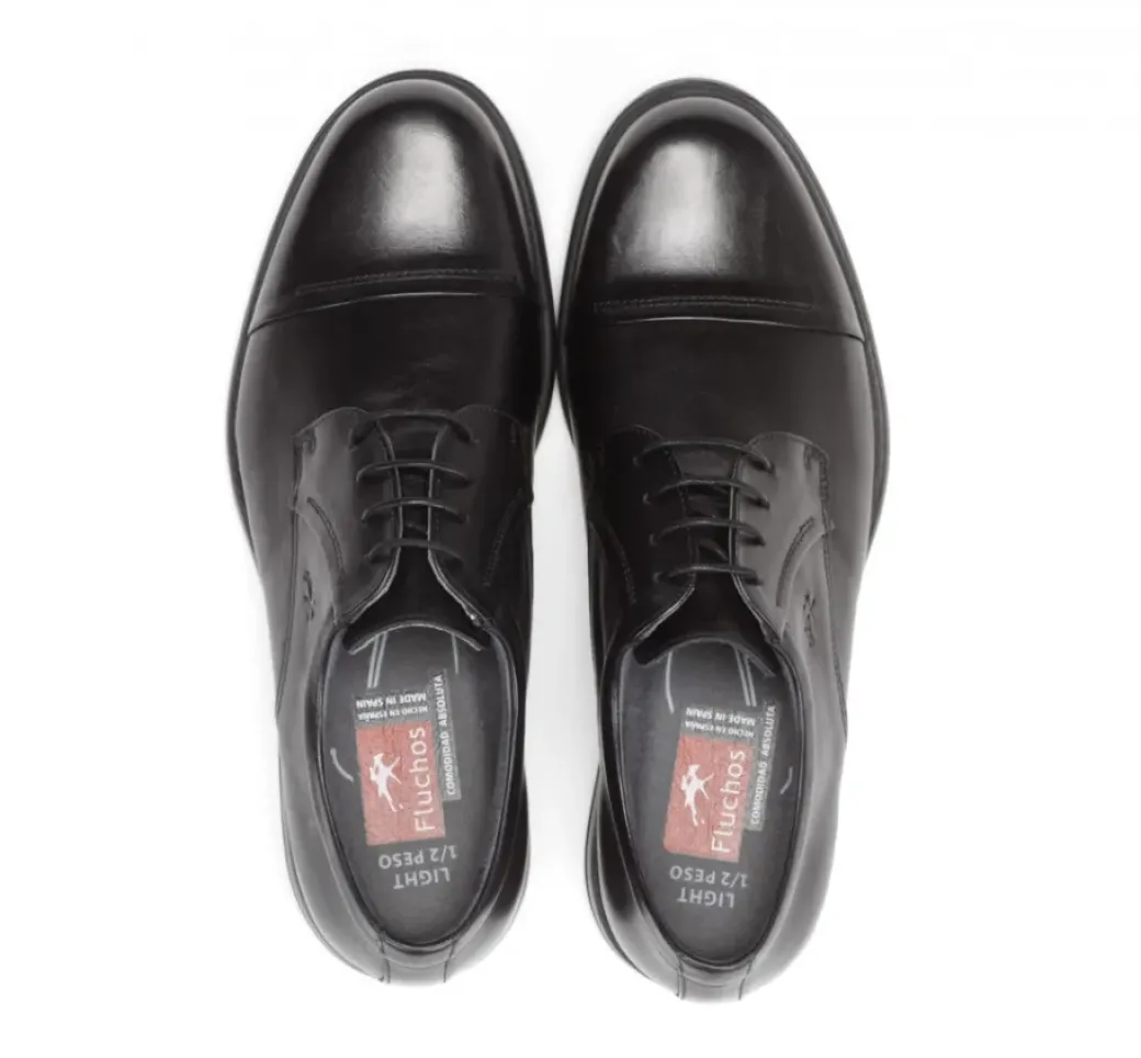Best Sale Fluchos SIMON 8468 Black Shoe