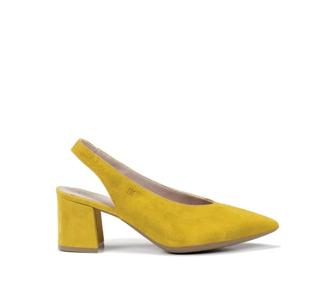 Fashion Fluchos SOFI D7806 Yellow High Heel