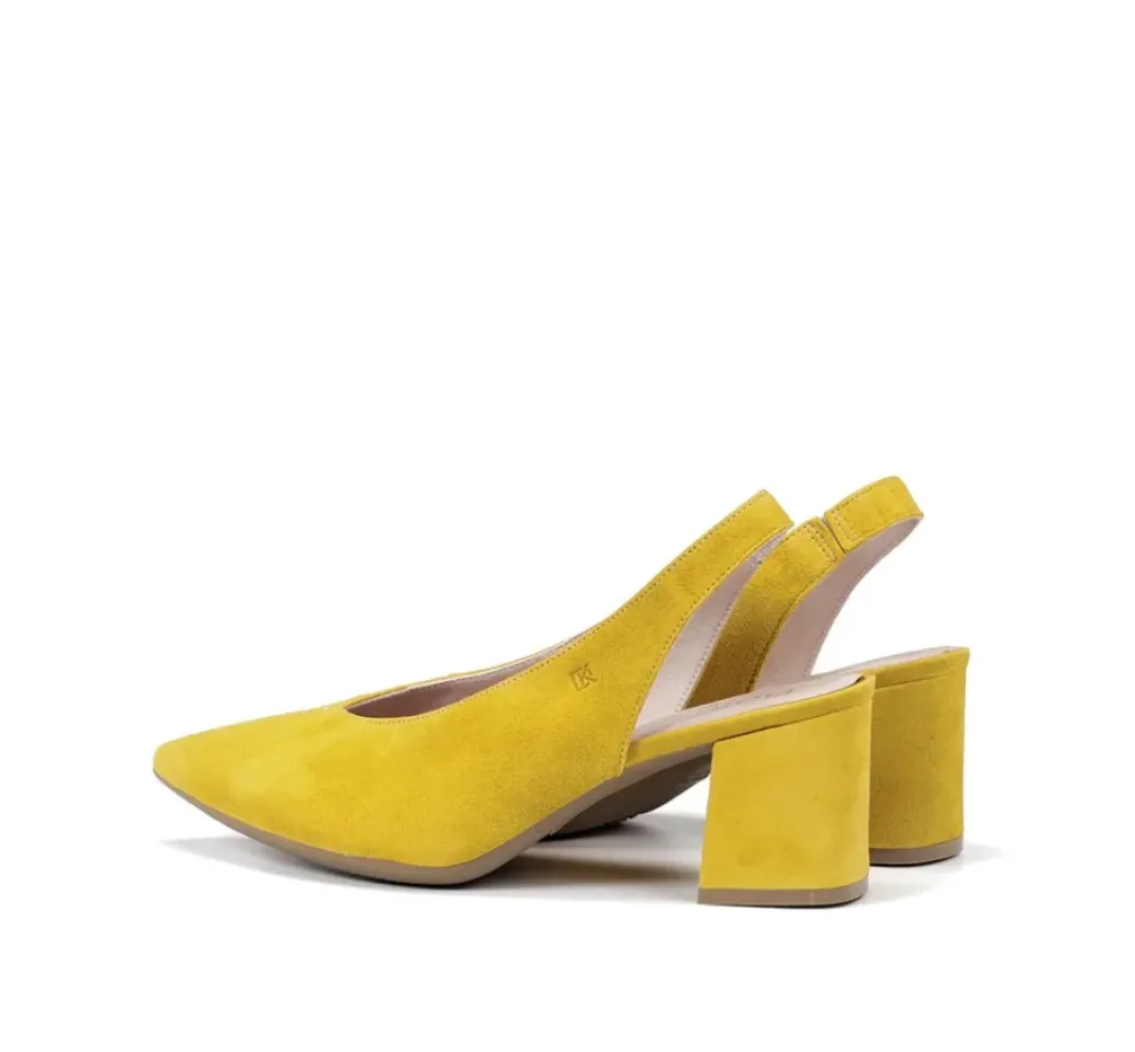 Fashion Fluchos SOFI D7806 Yellow High Heel