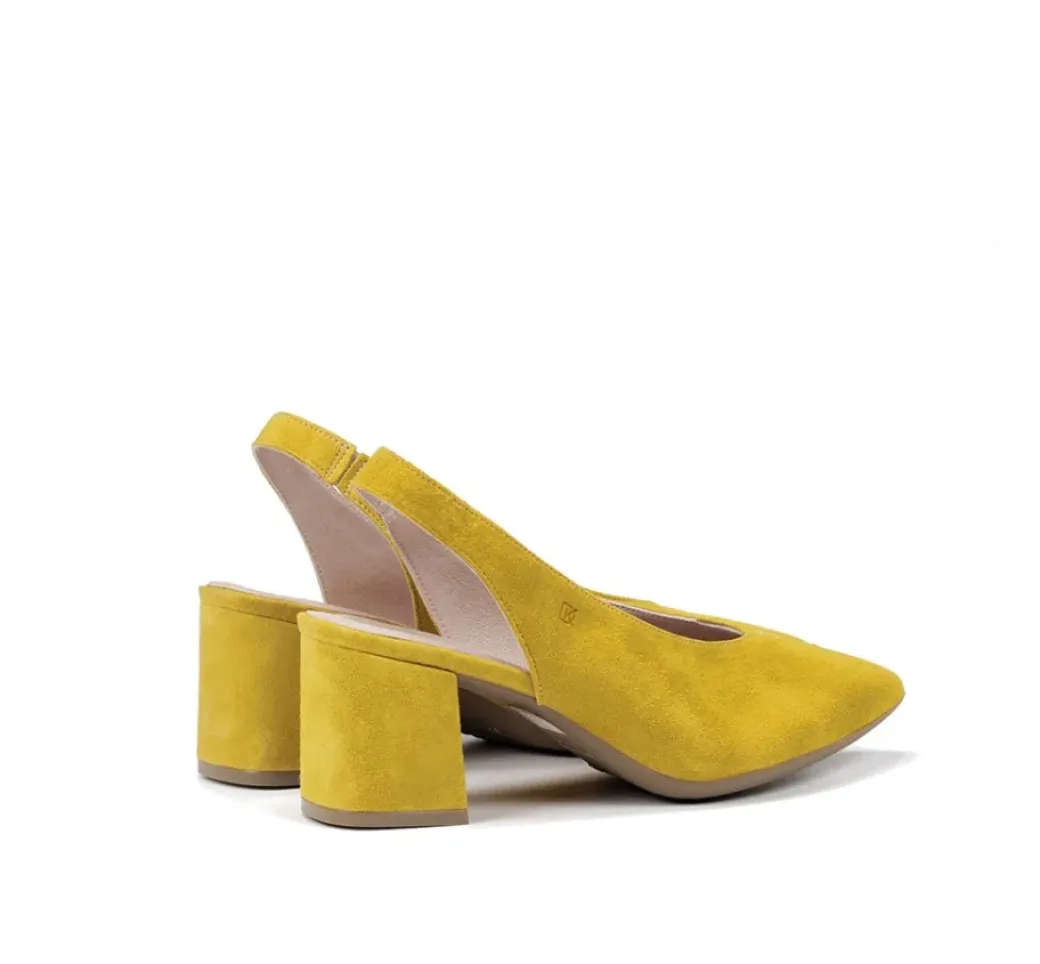 Fashion Fluchos SOFI D7806 Yellow High Heel