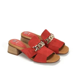 New Fluchos SORBES D9059 Red Sandal