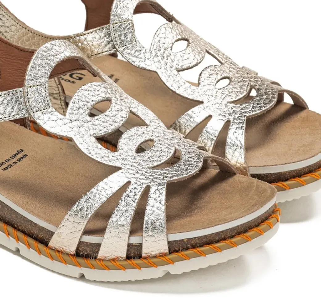 Flash Sale Fluchos SPORT D9322 Golden Sandal