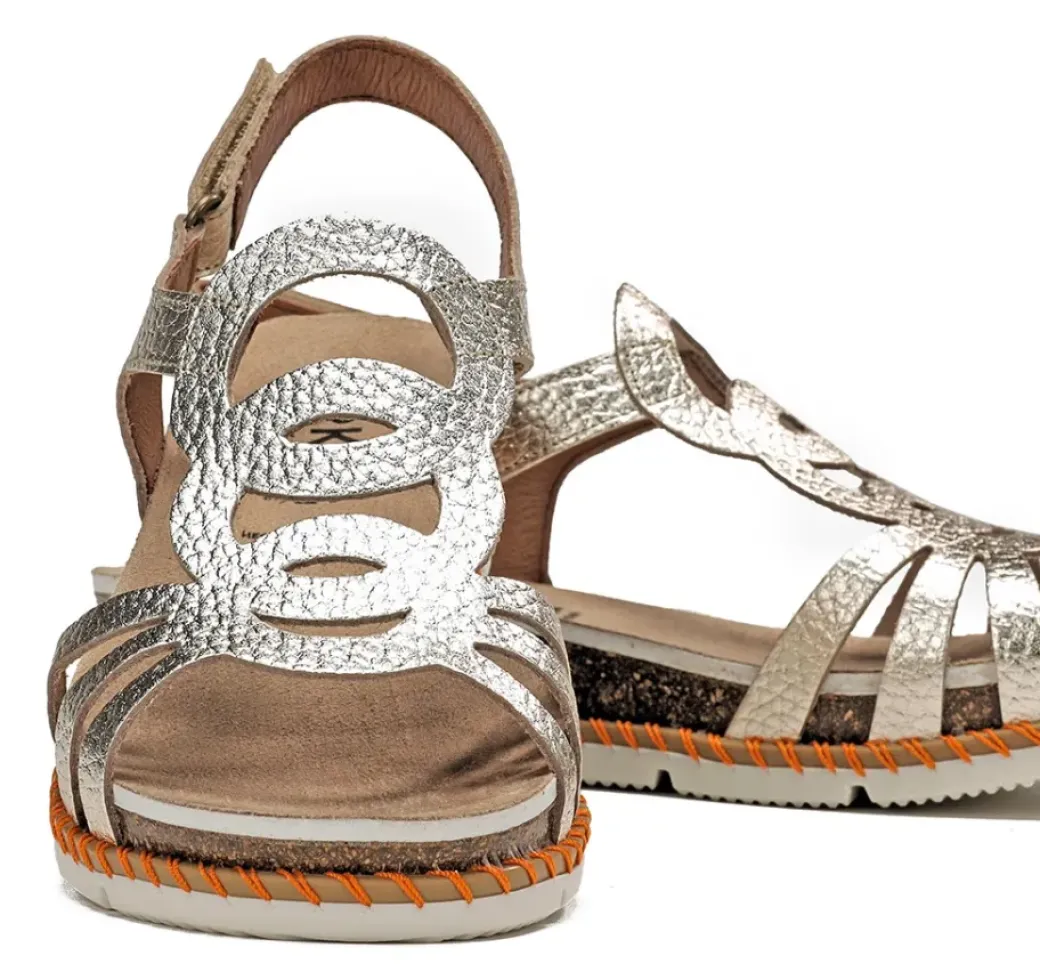 Flash Sale Fluchos SPORT D9322 Golden Sandal