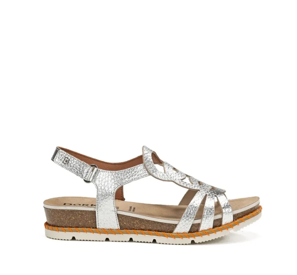 Hot Fluchos SPORT D9322 Silver Sandal