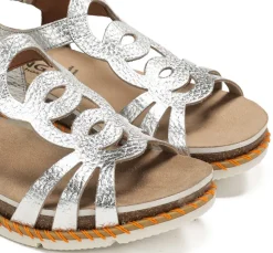 Hot Fluchos SPORT D9322 Silver Sandal