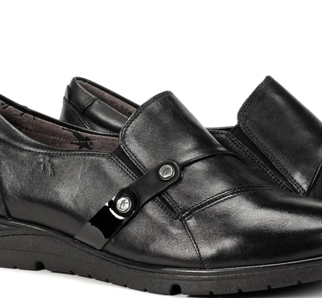 Cheap Fluchos STYLL F1567 Black Shoe
