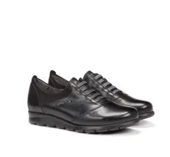 New Fluchos SUSAN F0354 Black Shoe