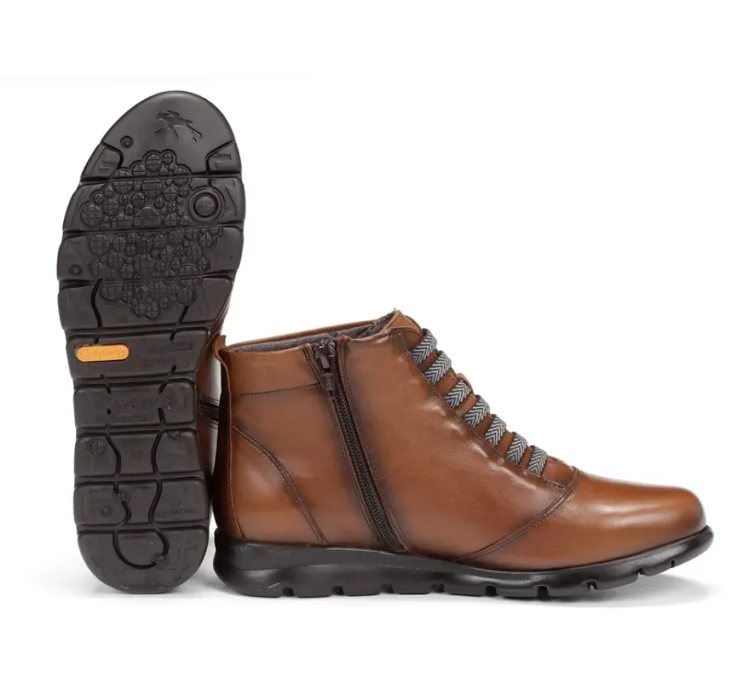Cheap Fluchos SUSAN F0356 Brown Ankle Boot