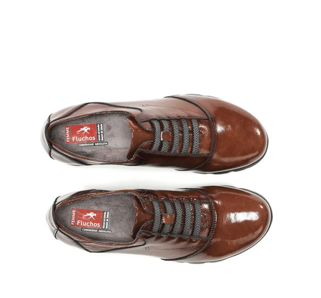 Best Fluchos SUSAN F0354 Brown Shoe