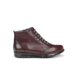 New Fluchos SUSAN F0356 Burgundy Ankle Boot