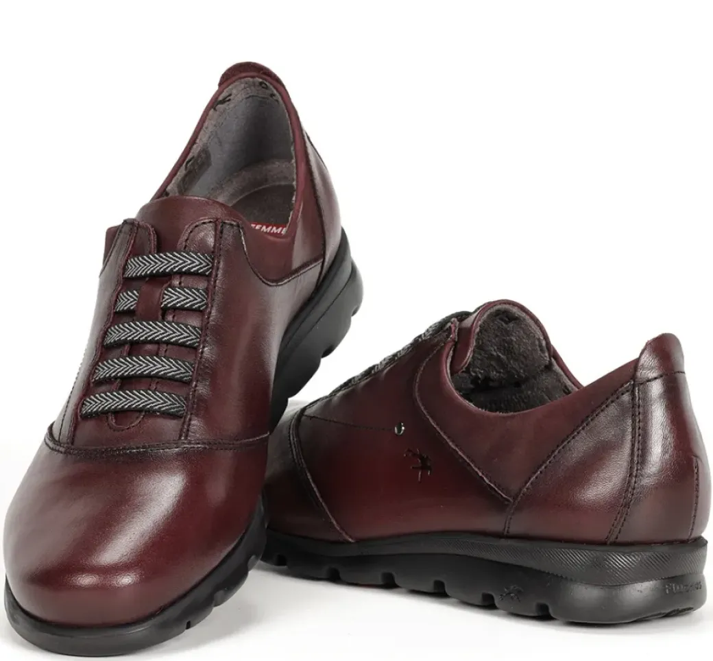 Hot Fluchos SUSAN F0354 Burgundy Shoe