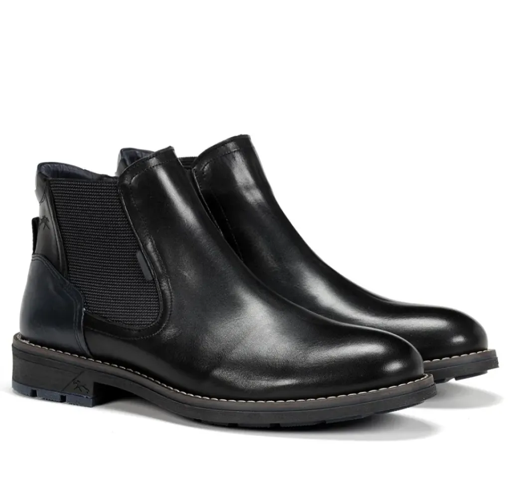 Sale Fluchos TERRY F1343 Black Ankle Boot