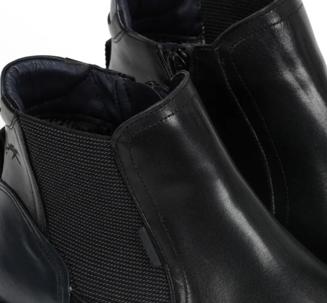Sale Fluchos TERRY F1343 Black Ankle Boot