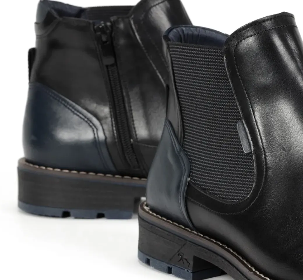 Sale Fluchos TERRY F1343 Black Ankle Boot