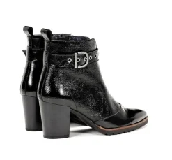 Best Fluchos THAIS D8300 Black Ankle Boot