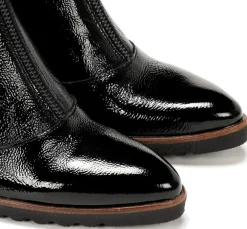Best Fluchos THAIS D8300 Black Ankle Boot