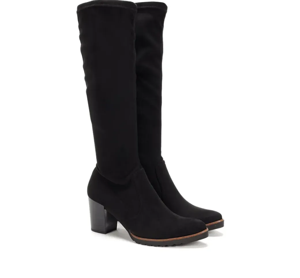 New Fluchos THAIS D7890 Black Boot