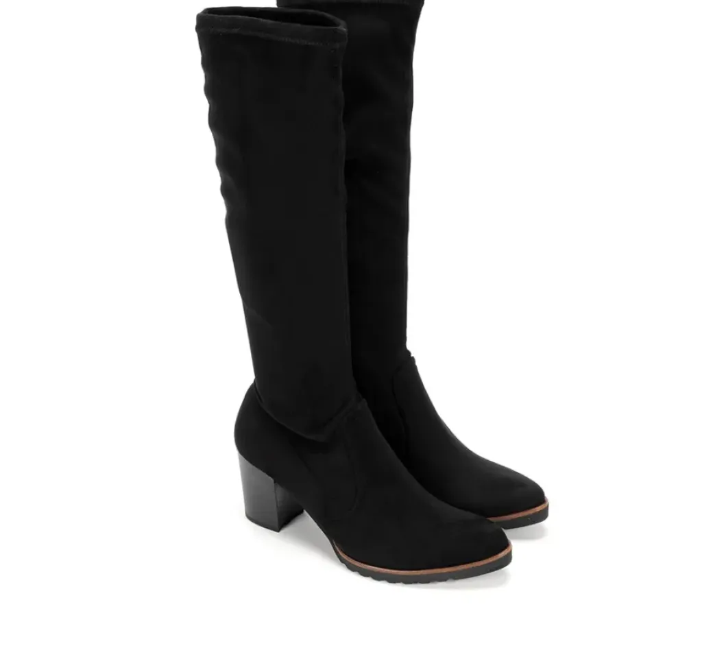New Fluchos THAIS D7890 Black Boot