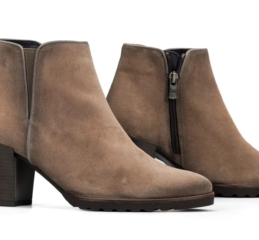 Online Fluchos THAIS D7224 Brown Ankle Boot