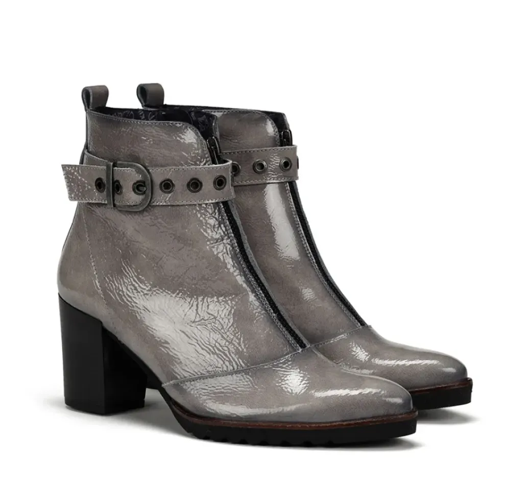 Outlet Fluchos THAIS D8300 Grey Ankle Boot