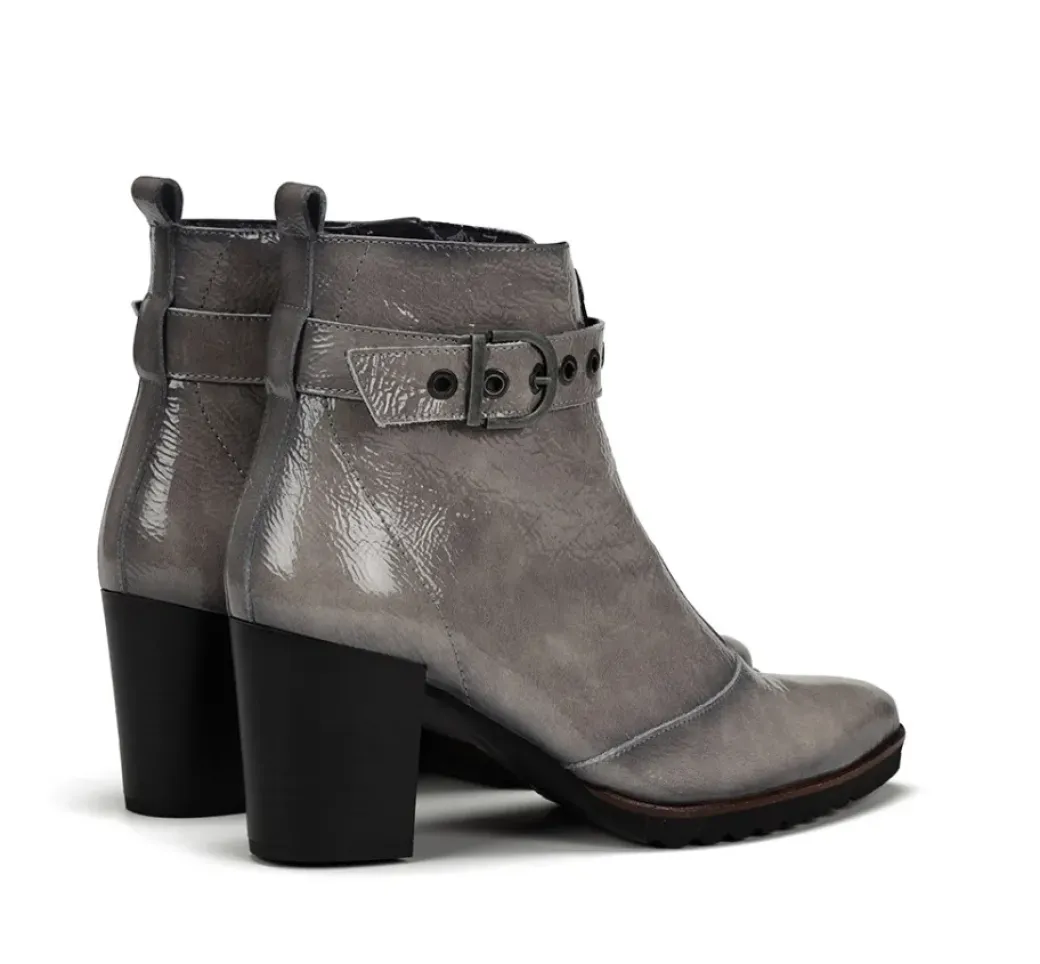 Outlet Fluchos THAIS D8300 Grey Ankle Boot