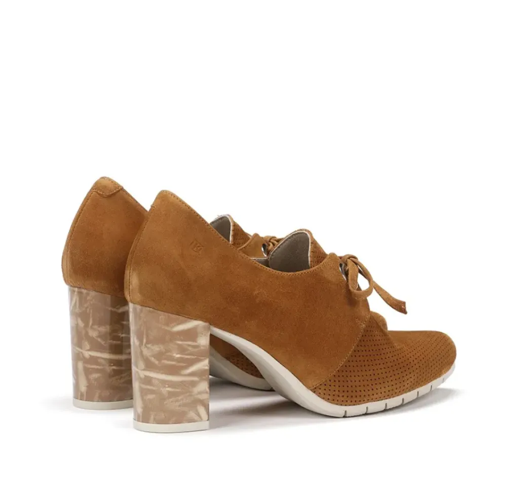 Best Fluchos TIAN D8738 Brown High Heel