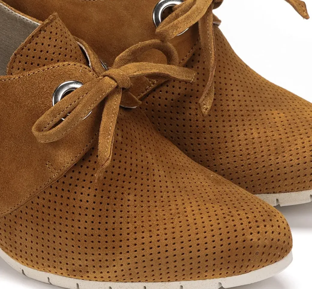 Best Fluchos TIAN D8738 Brown High Heel