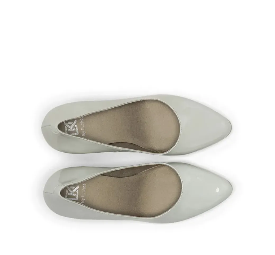 Fashion Fluchos TIAN D8739 White High Heel shoe