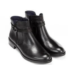 Sale Fluchos TIERRA D8003 Black Ankle Boot