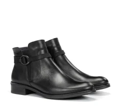 Sale Fluchos TIERRA D8003 Black Ankle Boot