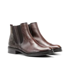 Store Fluchos TIERRA D8259 Brown Ankle Boot