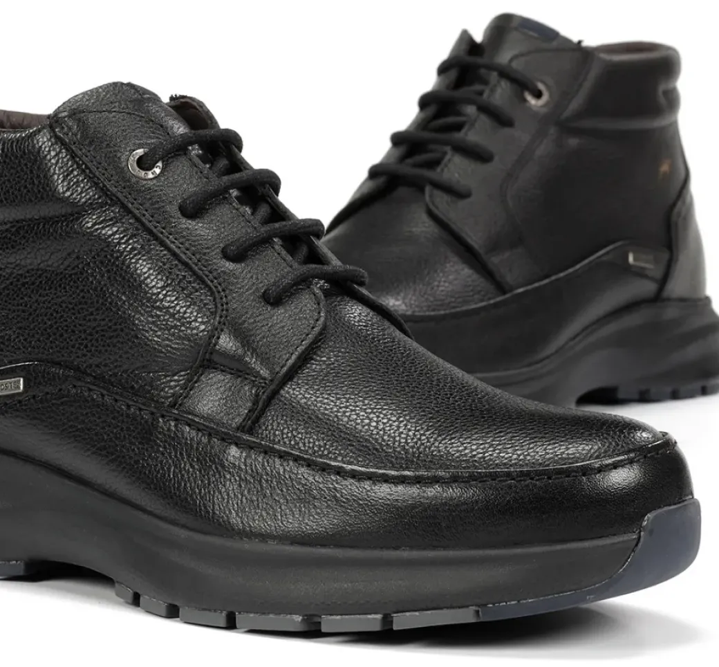 Online Fluchos TRITON F2066 Black Ankle Boot