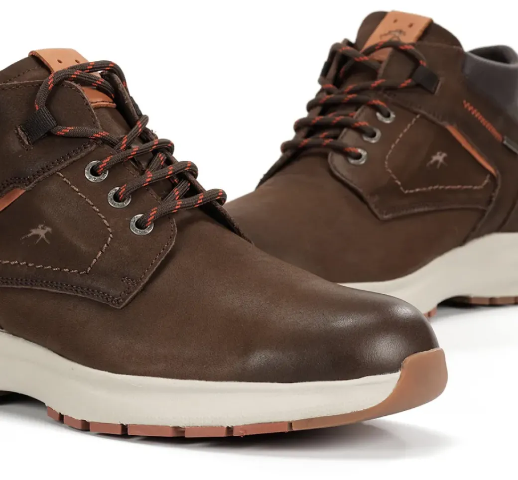 Hot Fluchos TRITON F2068 Brown Ankle Boot