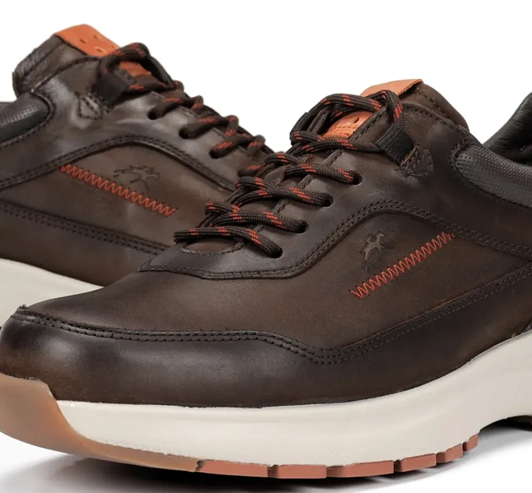 Hot Fluchos TRITON F2069 Brown Sneaker