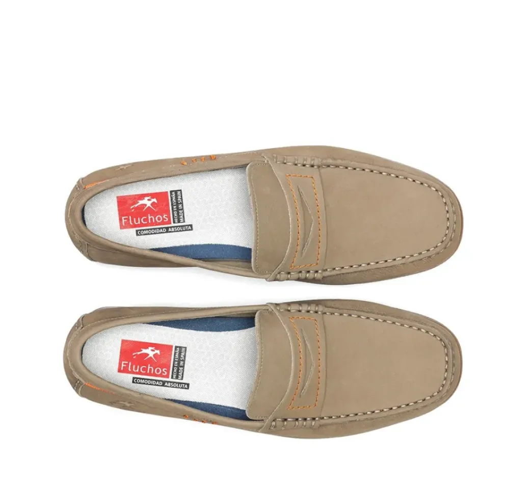 Cheap Fluchos TROY F1730 Brown Moccasin