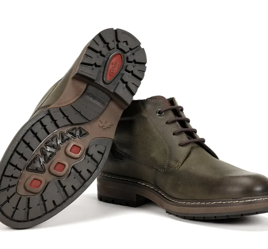 Best Fluchos TRUMAN F1593 Green Ankle Boot