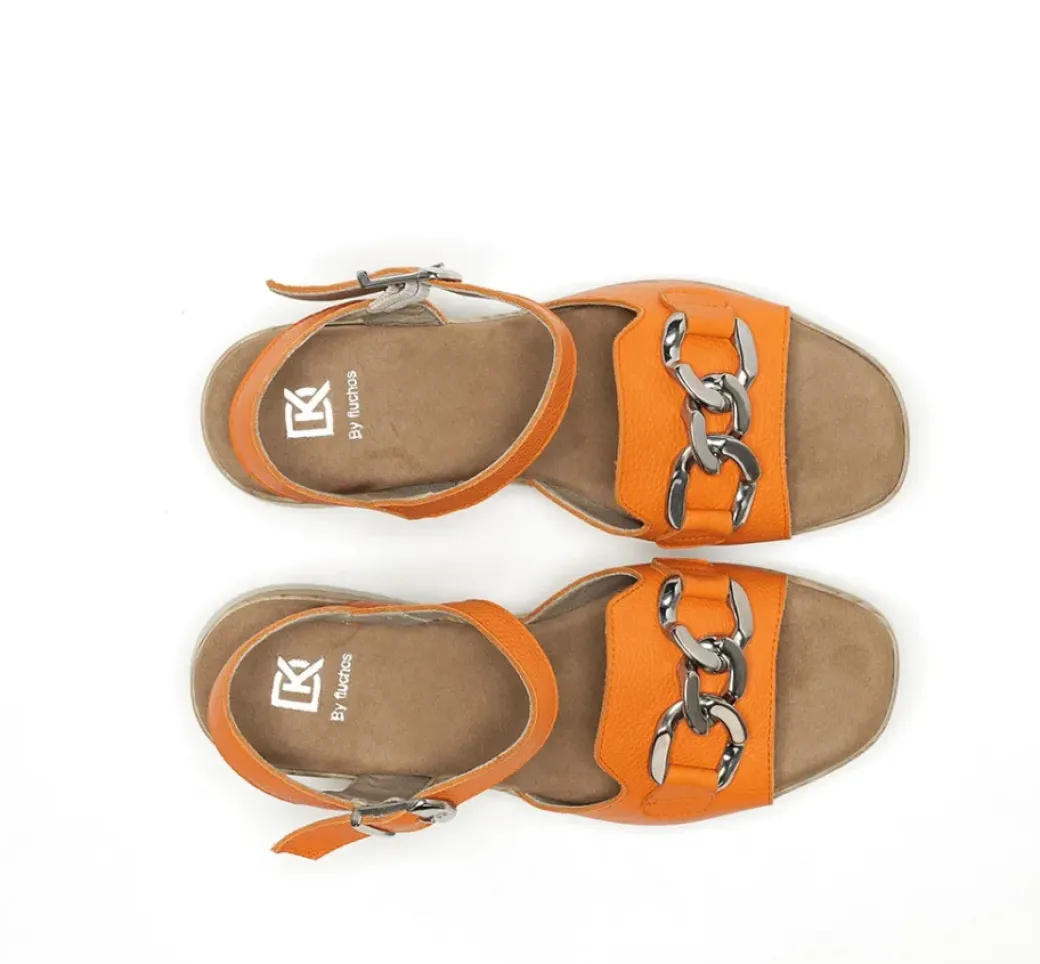Best Fluchos UBARI D9034 Orange Sandal