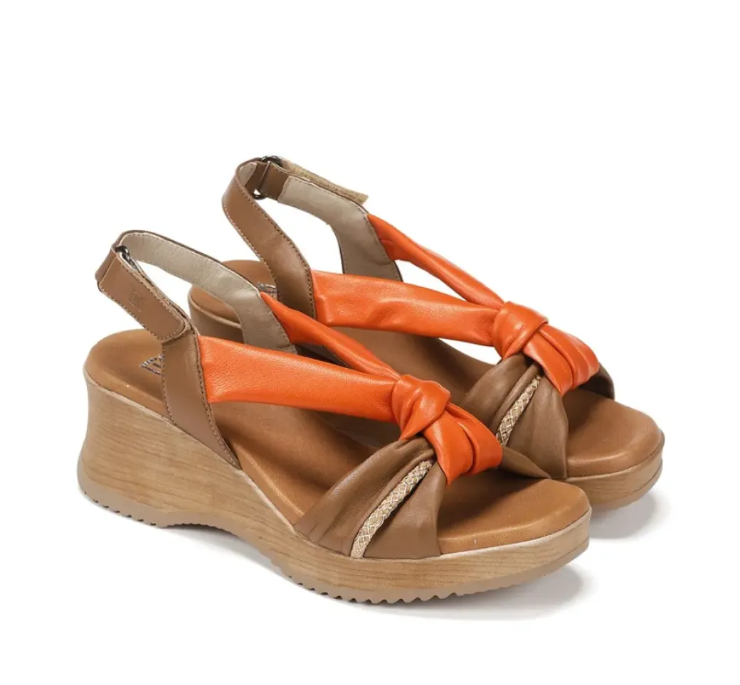 Cheap Fluchos UBARI D8714 Orange Sandal