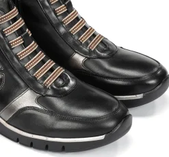 Best Fluchos UNION F2077 Black Ankle Boot