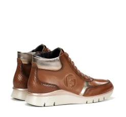 Clearance Fluchos UNION F2077 Brown Ankle Boot