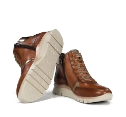 Clearance Fluchos UNION F2077 Brown Ankle Boot