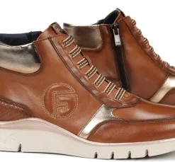 Clearance Fluchos UNION F2077 Brown Ankle Boot