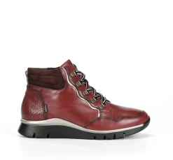 New Fluchos UNION F2073 Burgundy Ankle Boot