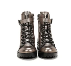 Online Fluchos WALKING D8837 Silver Ankle Boot