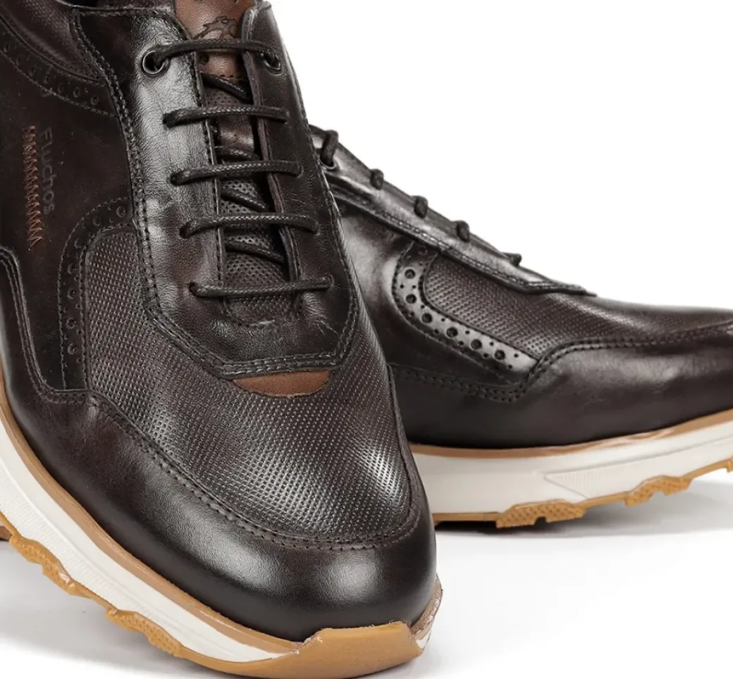 Clearance Fluchos WALTER F2082 Brown Sneaker