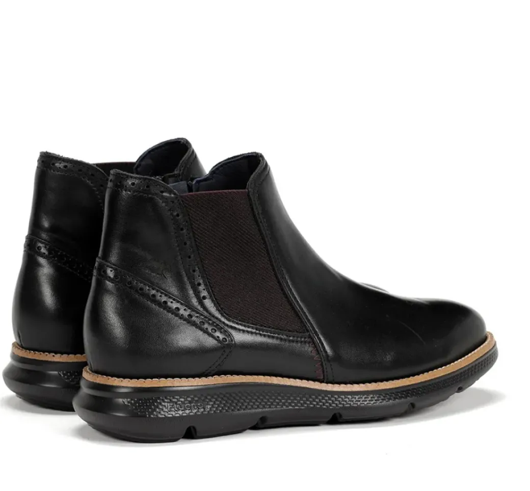 Best Fluchos WILLIAM F1354 Black Ankle Boot