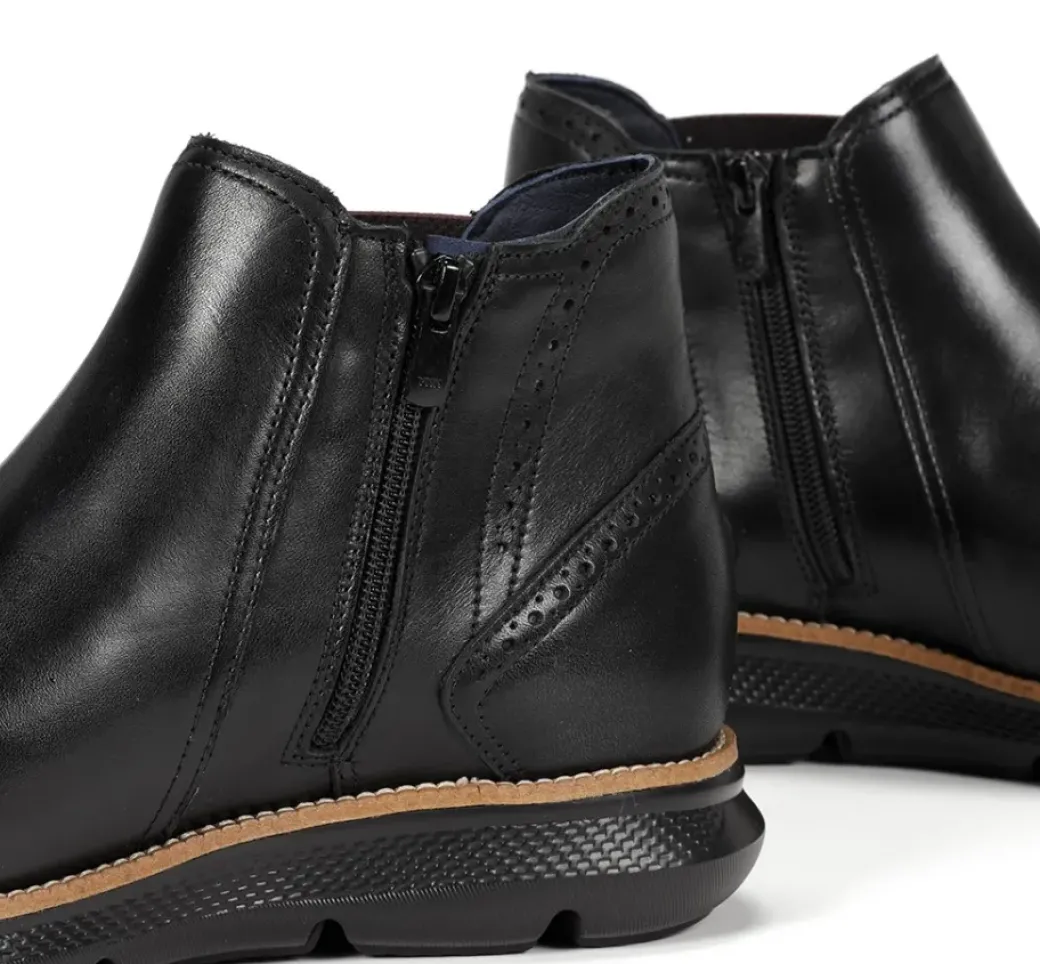 Best Fluchos WILLIAM F1354 Black Ankle Boot