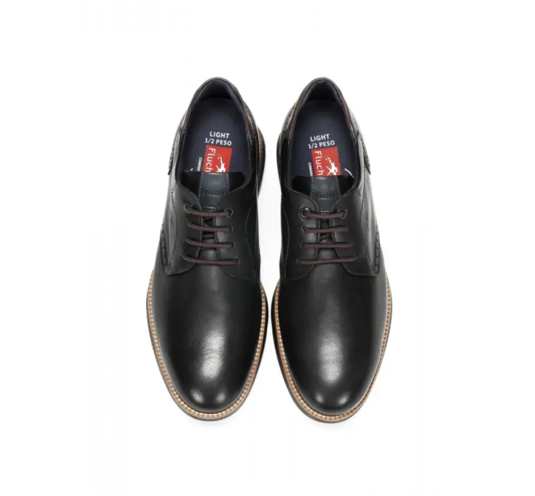 Best Sale Fluchos WILLIAM F1351 Black Shoe